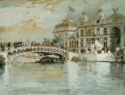 Columbian Exposition, Chicago by Childe Hassam